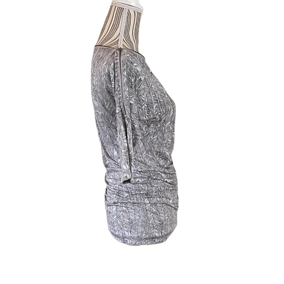 ARMANI EXCHANGE AX Tunic Geomatric Zipper Neckline XS - Picture 4 of 11